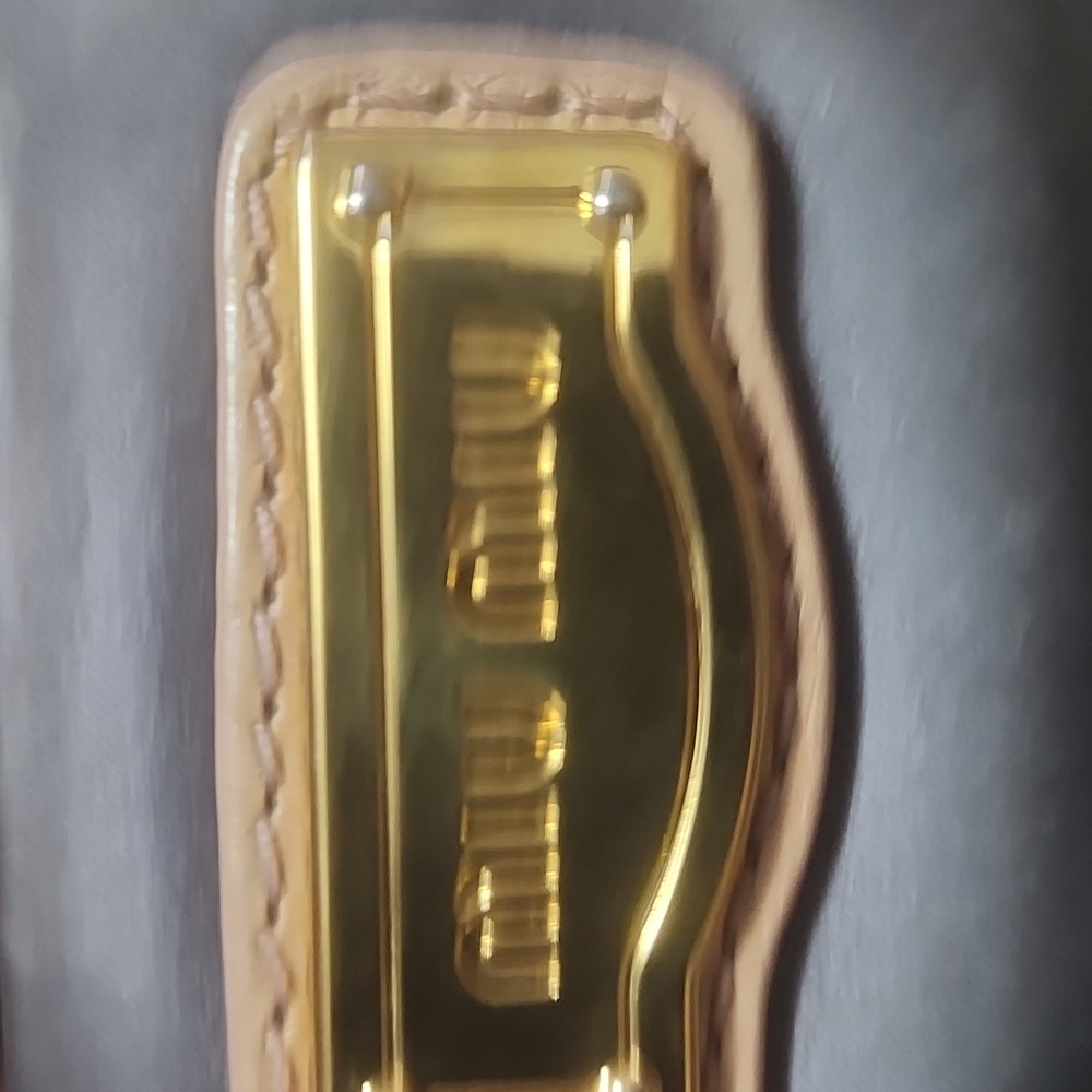 Miu Miu Cream Mpatelasse Leather Women's Bag - Picture 10 of 16